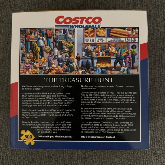 Dowdle Puzzles Costco Wholesale The Treasure Hunt 500 Pieces Puzzle - Picture 2 of 5